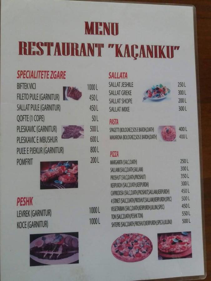 Hotel Kaqaniku Shëngjin Buitenkant foto